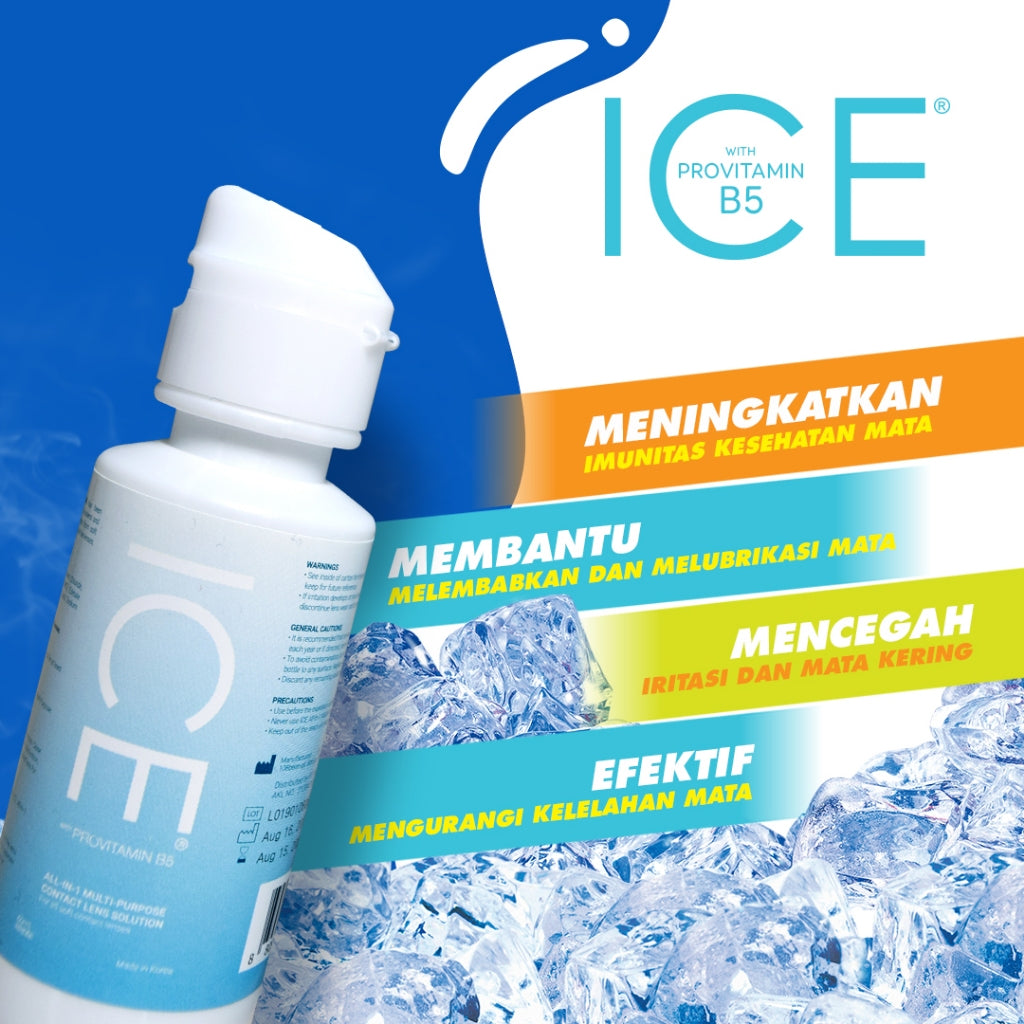 Exoticon Solution - Cairan Pembersih Softlens ukuran 60 ml, 100 ml, 150 ml | Tetes Mata A+ 10ml