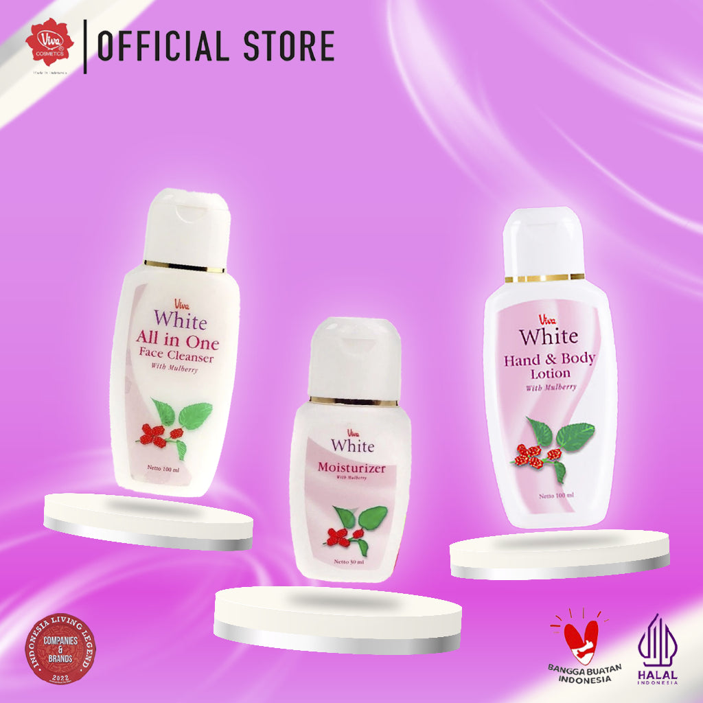 Viva White Hand & Body Lotion With Mulberry - 100 ml (WHITENING)