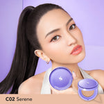 [BARU!] SOMETHINC COVERBLUR Pro Filter Breathable Cushion SPF 40 PA++++  - Seamless Cushion Dengan High Coverage | Smooth Satin Finish, Ringan Digunakan Di Wajah, Tahan Lama, Non comedogenic & Mengandung skincare