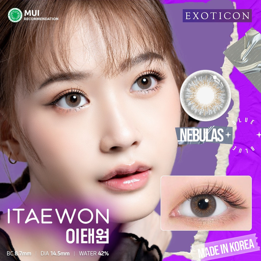Exoticon Softlens Blue , Green Series (Plano Only) | Soflens Normal | Soflens Biru | Soflens Hijau