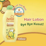 Zwitsal Natural Lotion Rambut Bayi Minyak Almond & Vitamin E 100 ml