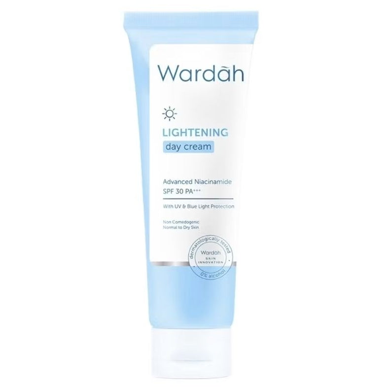 Wardah Lightening Krim Paqi Pelembah Wajah SPF 30 Tube 20 ml