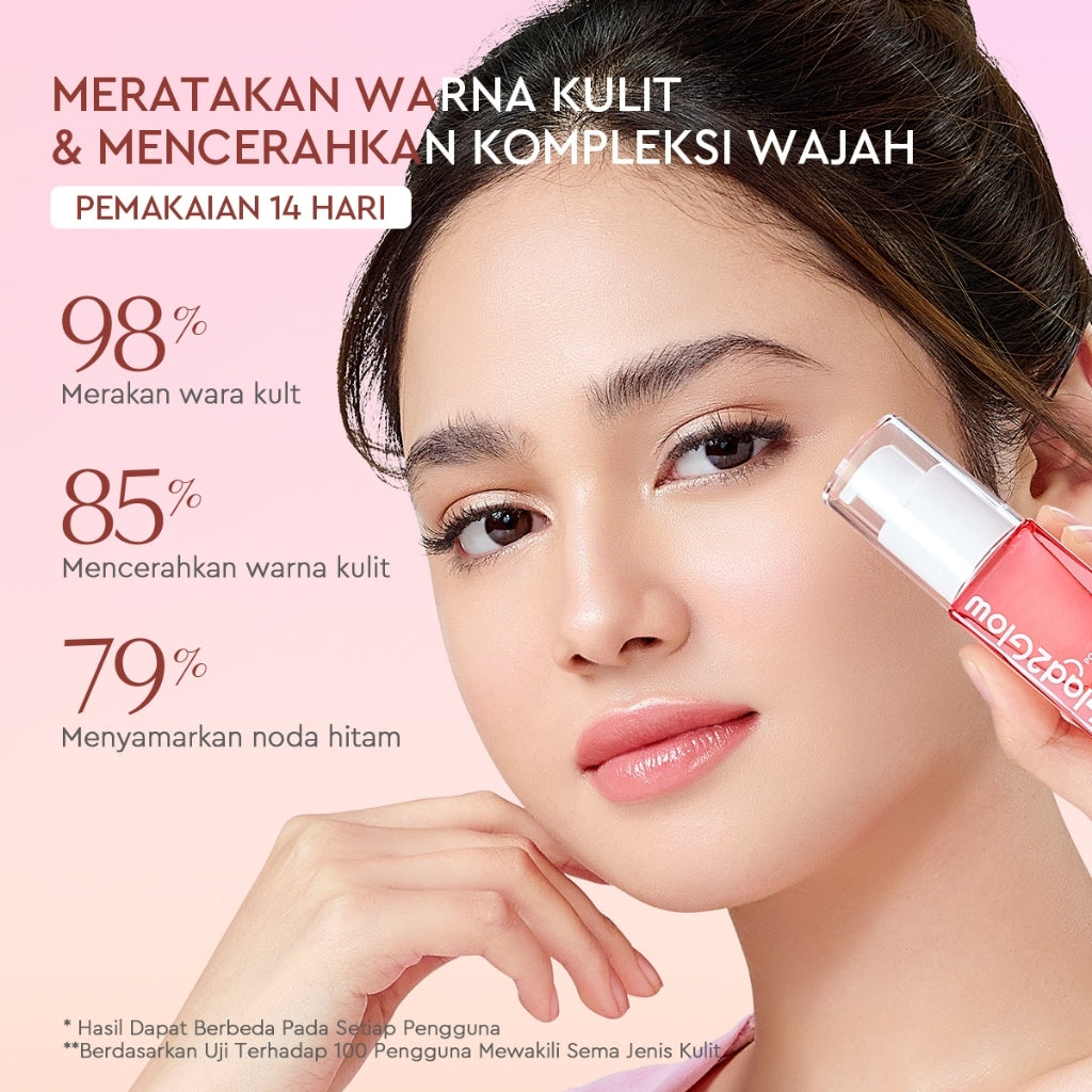 Glad2Glow Pomegrante Niacinamide Power Bright Serum Brightening Serum Mencerahkan Wajah Pemutih Wajah Serum Wajah Serum Glowing Serum Whitening Serum And Essence Wajah Facial Serum Niacinamide Serum Lightening Serum G2G Serum Bekas Jerawat Serum Wajah