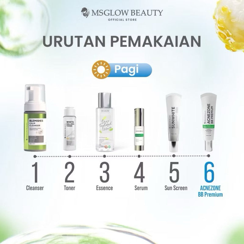 MS GLOW ACNE ZONE BB PREMIUM