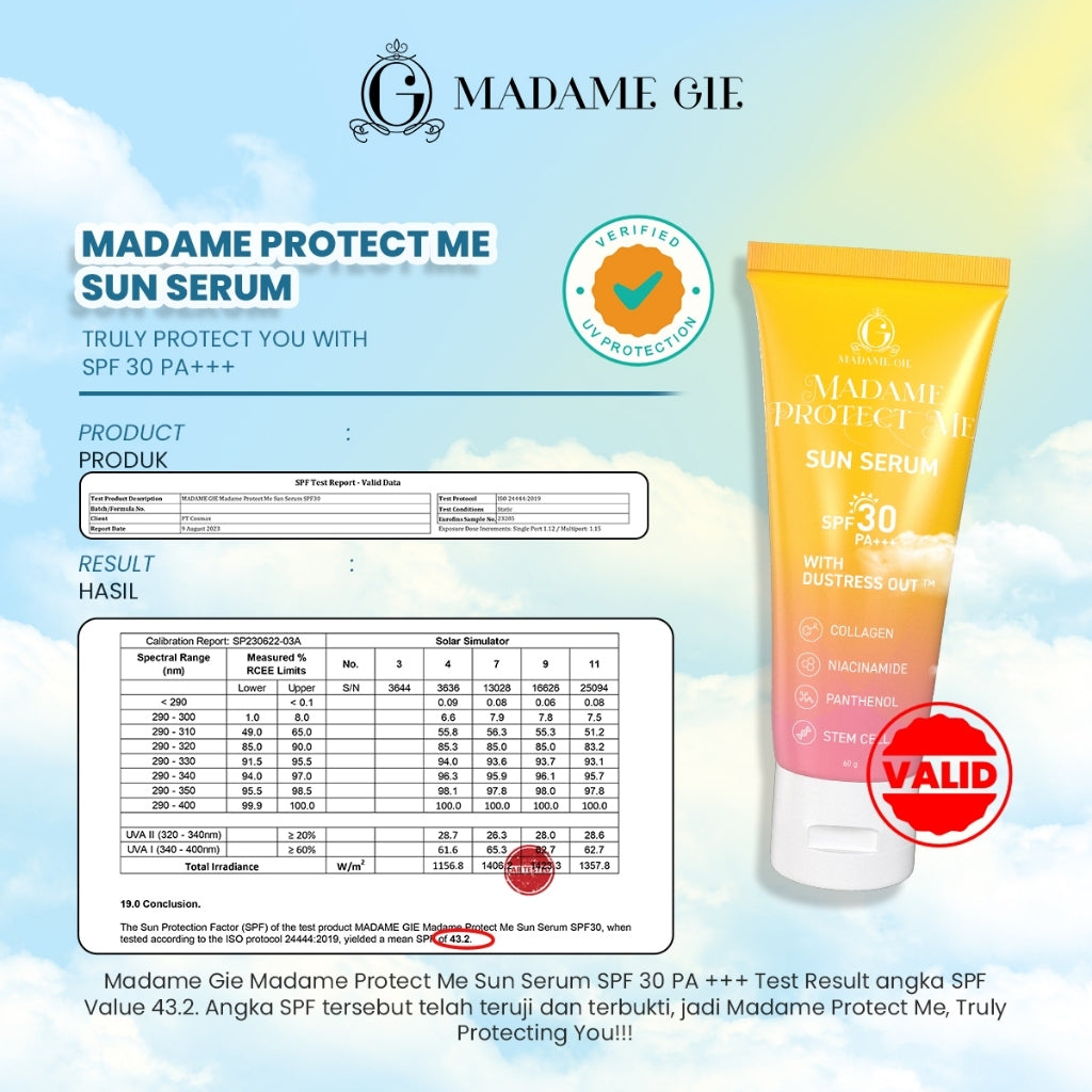 [FS] Madame Gie Madame Protect Me Sun Serum SPF 30 PA+++ - Sunscreen Skincare