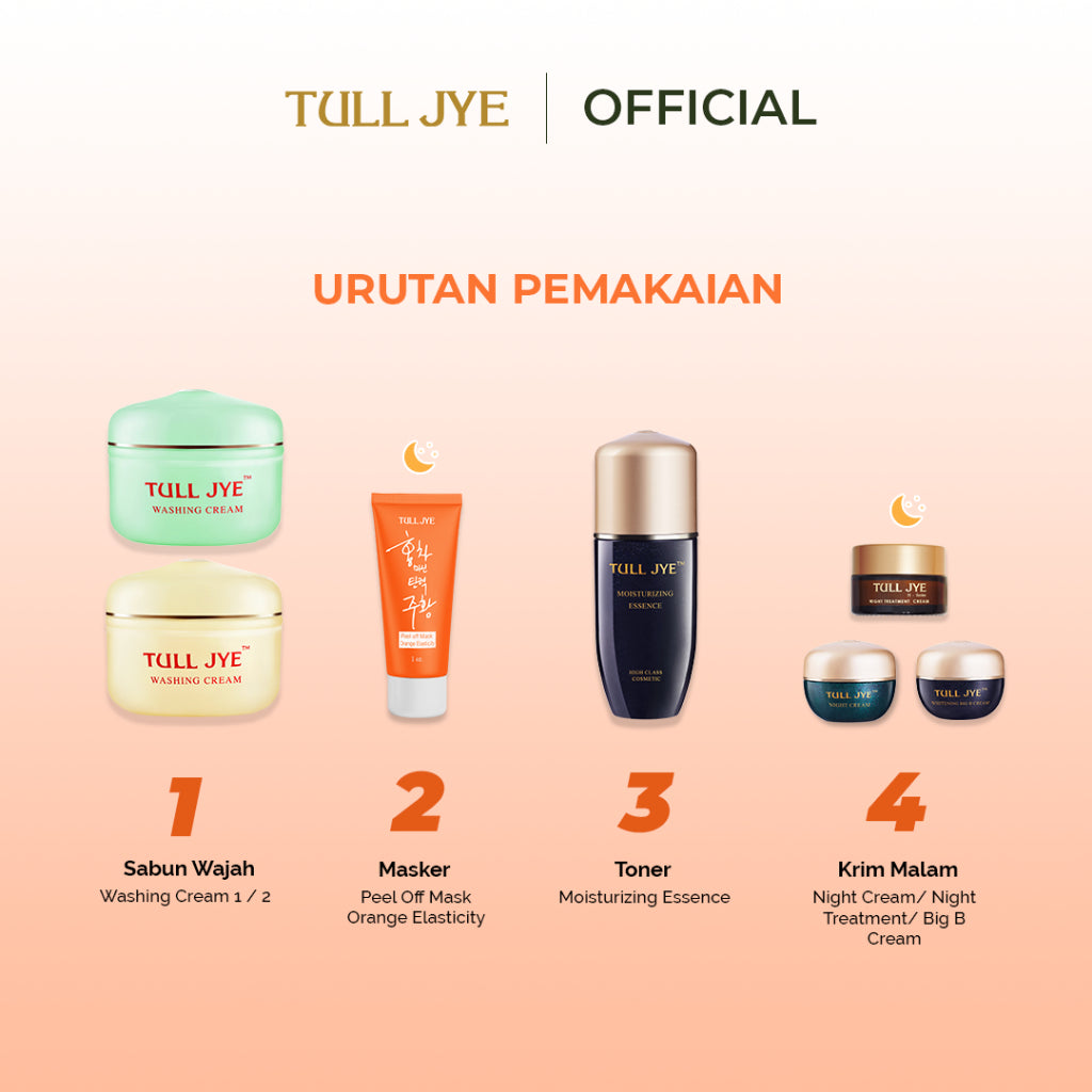 Tull Jye Peel Off Mask (Orange - Elasticity)