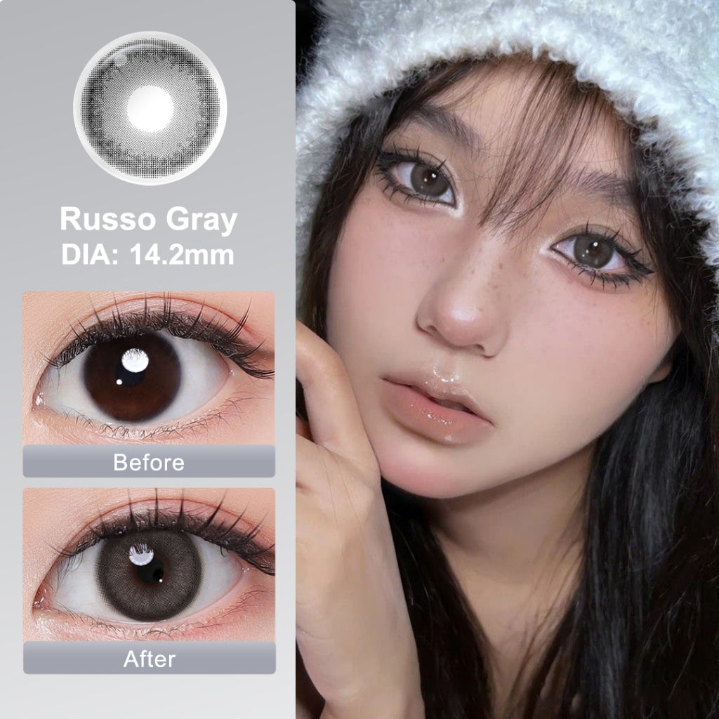 Magister Softlens 14.2mm -14.5mm For Big Eyes Sepasang Normal Lensa kontak warna kadar air 38% soflens