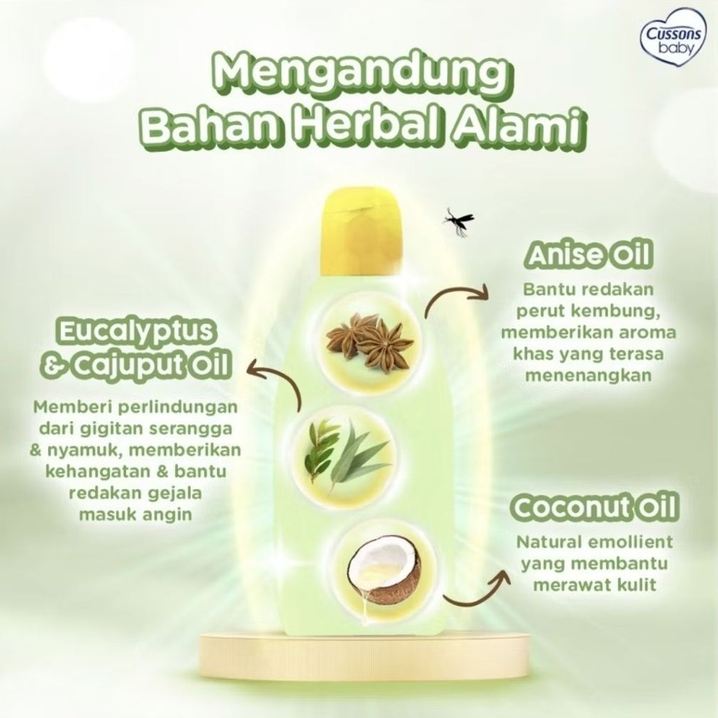 Cussons Baby Minyak Telon Plus 150 ml