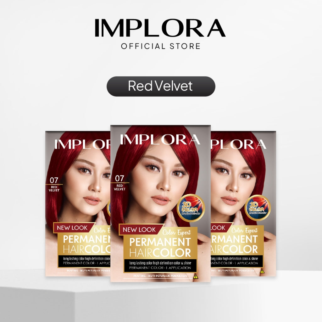 [3 PCS] Implora Permanent Hair Color