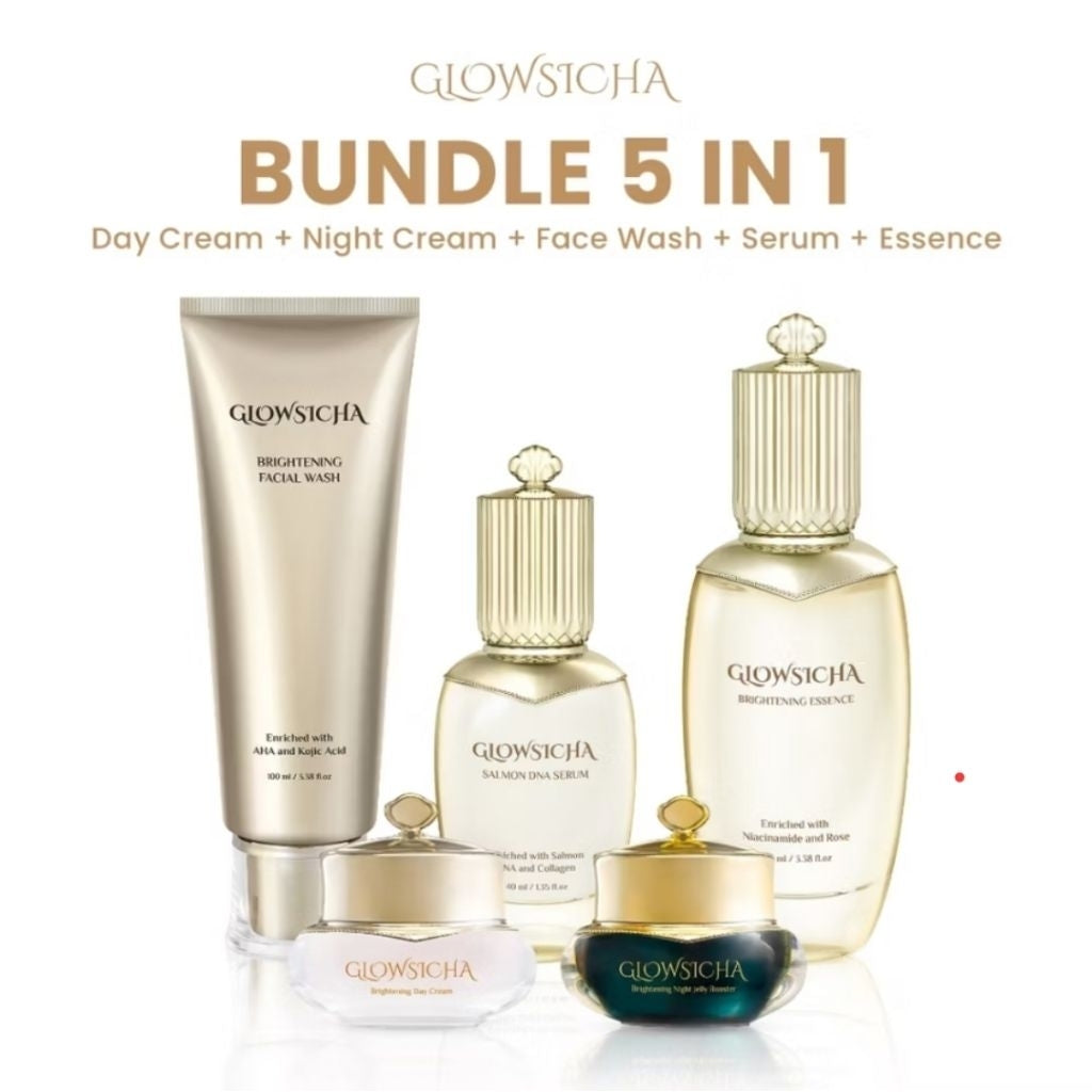 Glowsicha Skincare Whitening Dengan Niacinamide & Vitamin C