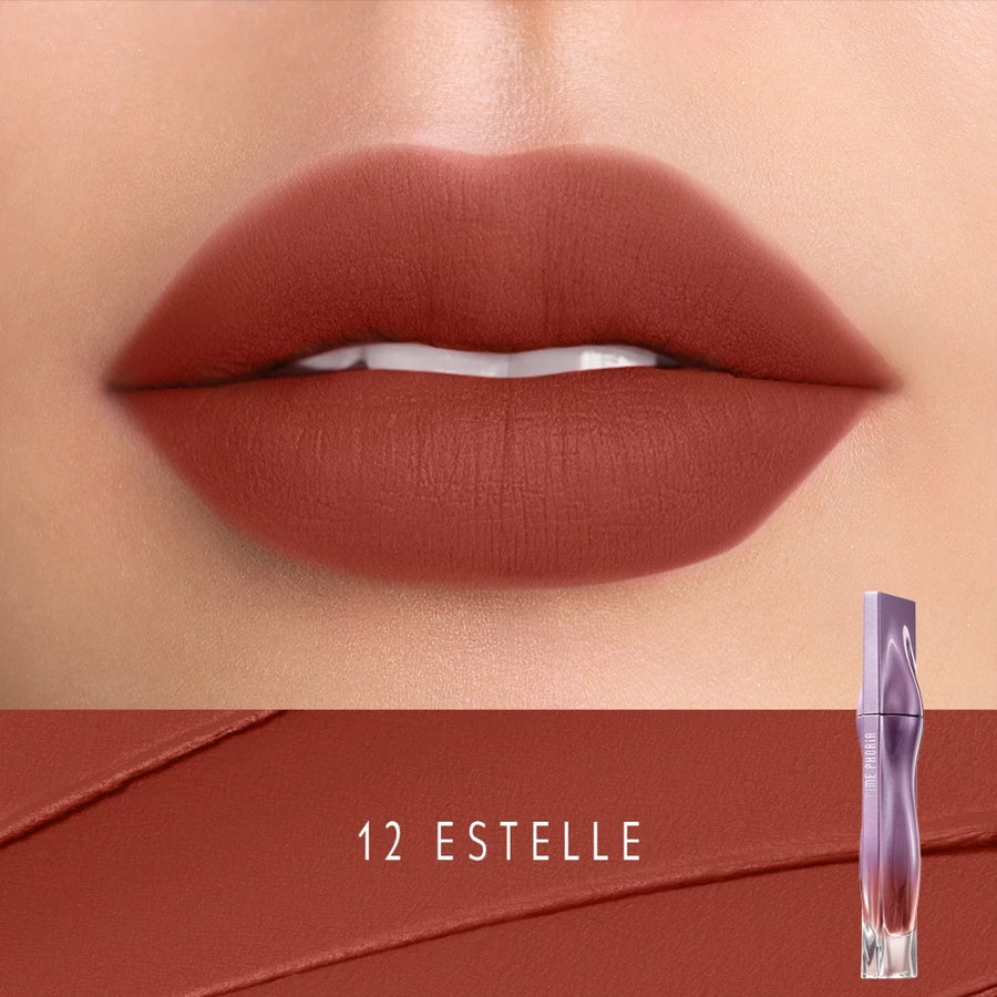 Lipstick TIME PHORIA - TASYA FARASYA APPROVED Nebula Velvet Lip Cream 4ML ORIGINAL Liptint Waterproof Tahan Lama Lip Stain Lipgloss Lipstik