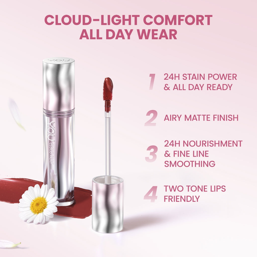 YOU Cloud Paint Airy Fixing Tint Lip Tint Lip Stain