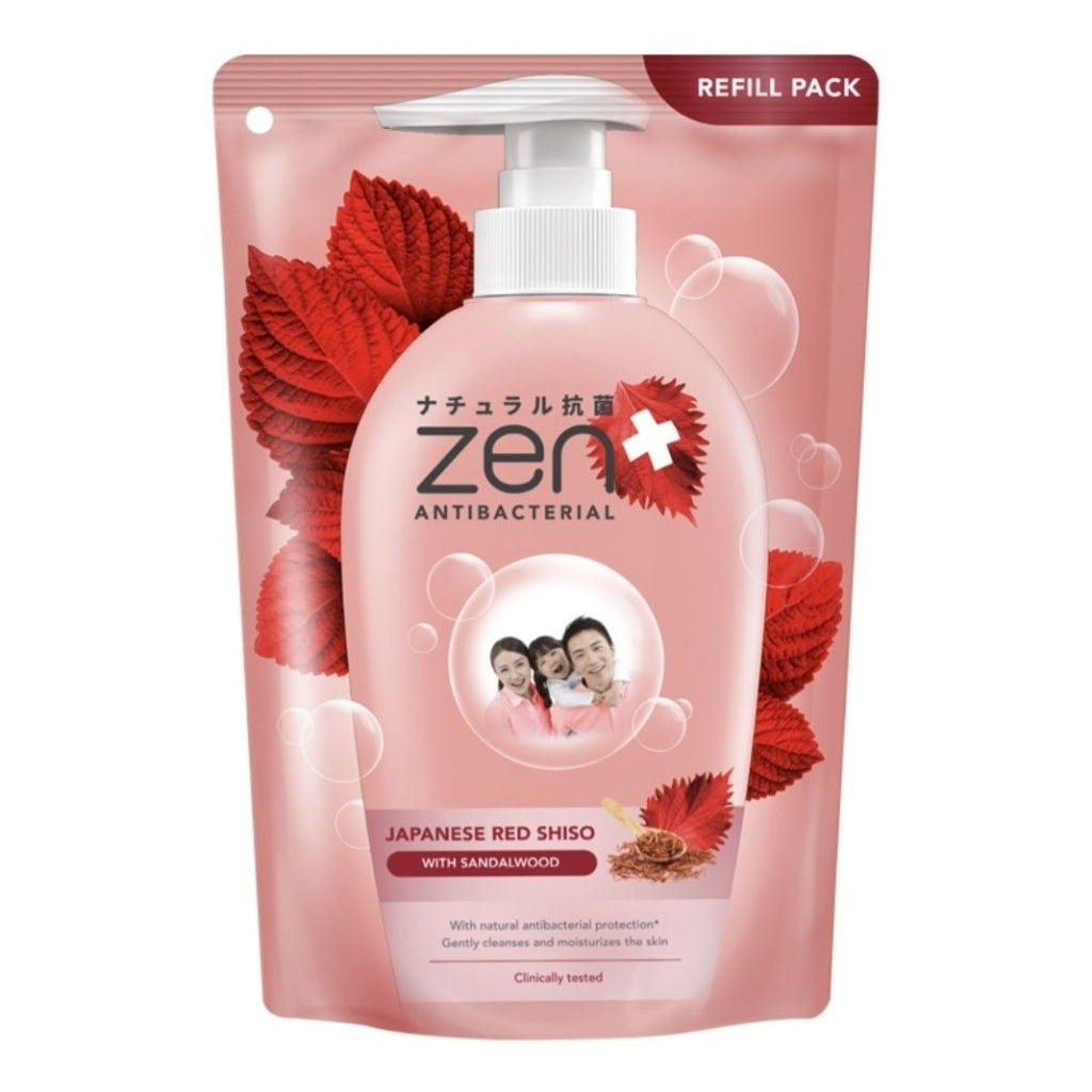 Zen Antibacterial Sabun Mandi Cair Refill 400 ml