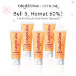 [Hemat 5PCS]Glad2Glow Facial Cleanser Series-Low PH Gel Centella Mencerahkan Pencerah Wajah Anti Jerawat Penuaan Hilangkan Flek & Tenangkan face wash Pembersih Wajah Membersihkan kotoran dan minyak Menjaga pelindung kulit Mengobati g2glow official store