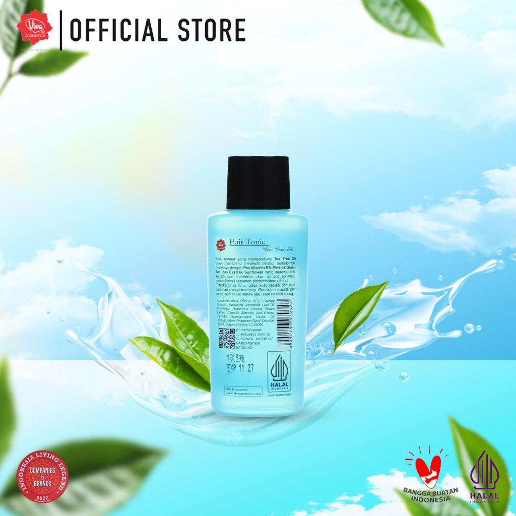 Viva Hair Tonic Anti Dandruff with Tea Tree Oil & Pro VIT B5 - 60 ml