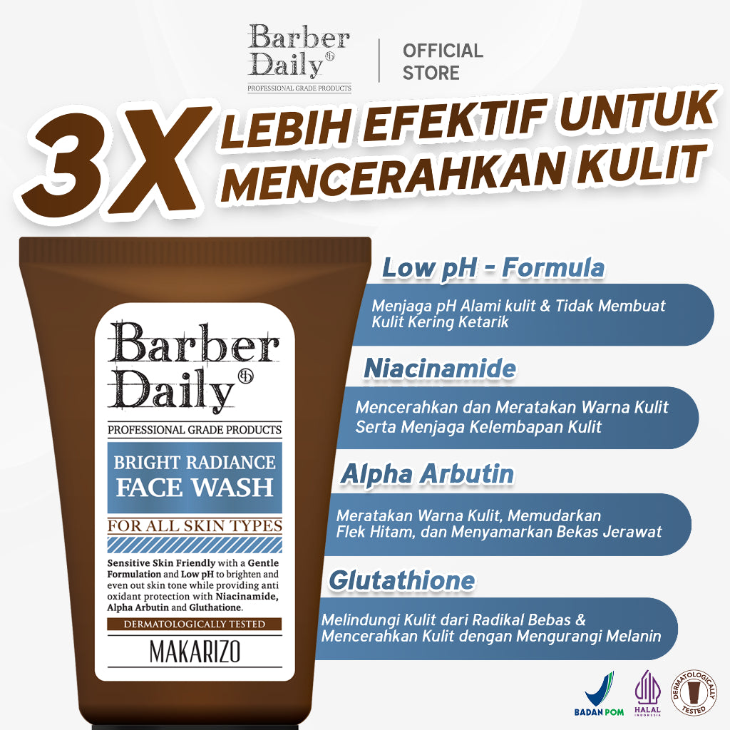 Barber Daily Glow Up Gacor Maksimal Package