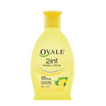 OVALE 2in1 Facial Lotion Bengkuang / Lemon / Anti Acne / 60ml 100ml 200ml - Pembersih Wajah Sekali Usap/HenecoBeauty