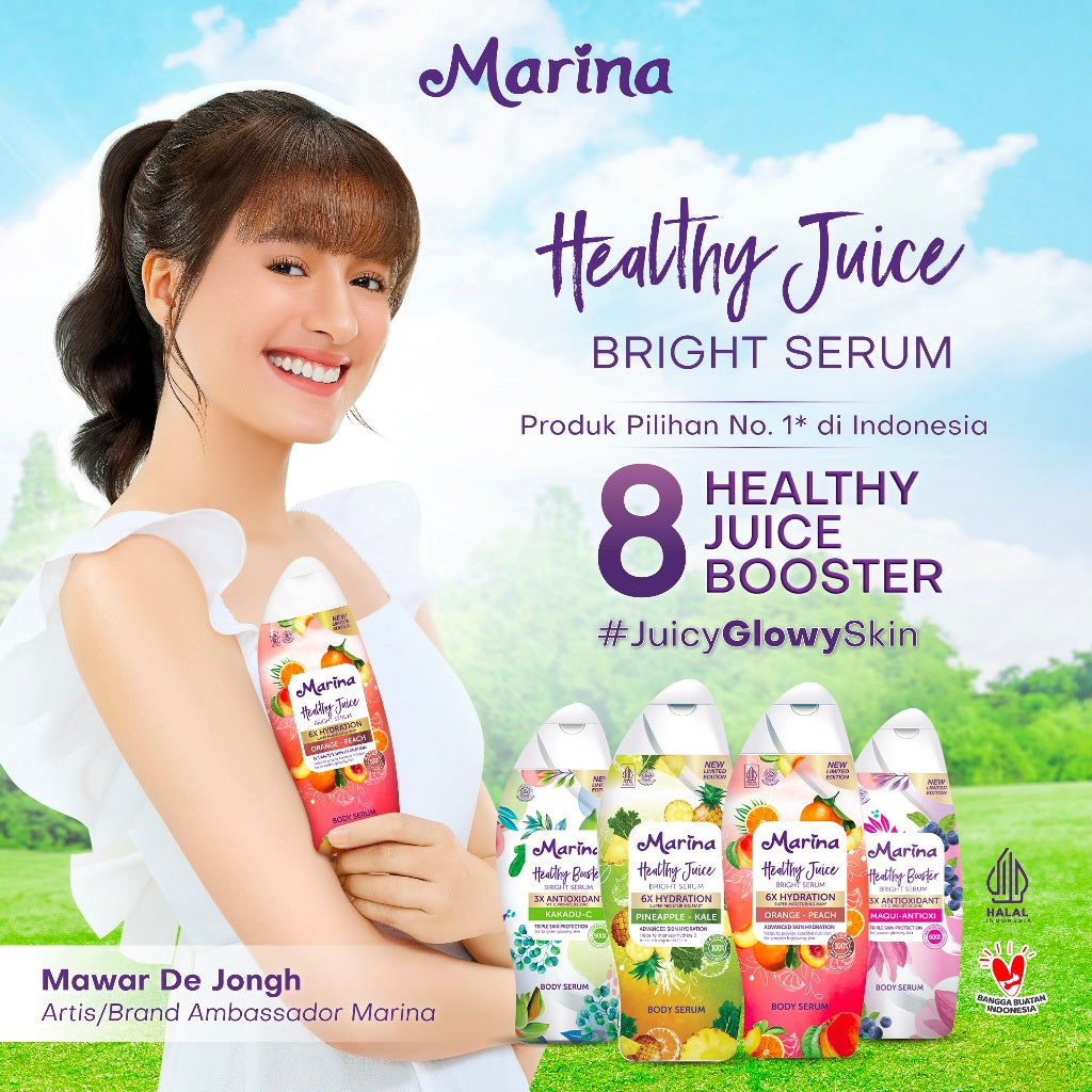 Marina Healthy Booster Bright Serum 185ml - Maqui  [1 pcs] - Exp : 06.2026
