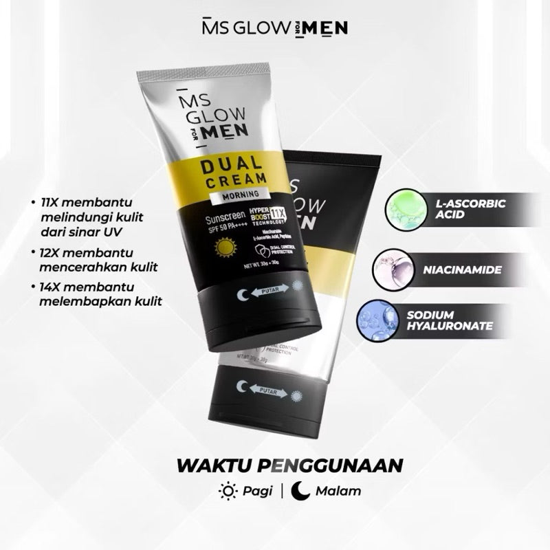 MS GLOW FOR MEN ENERGY BRIGHT CREAM