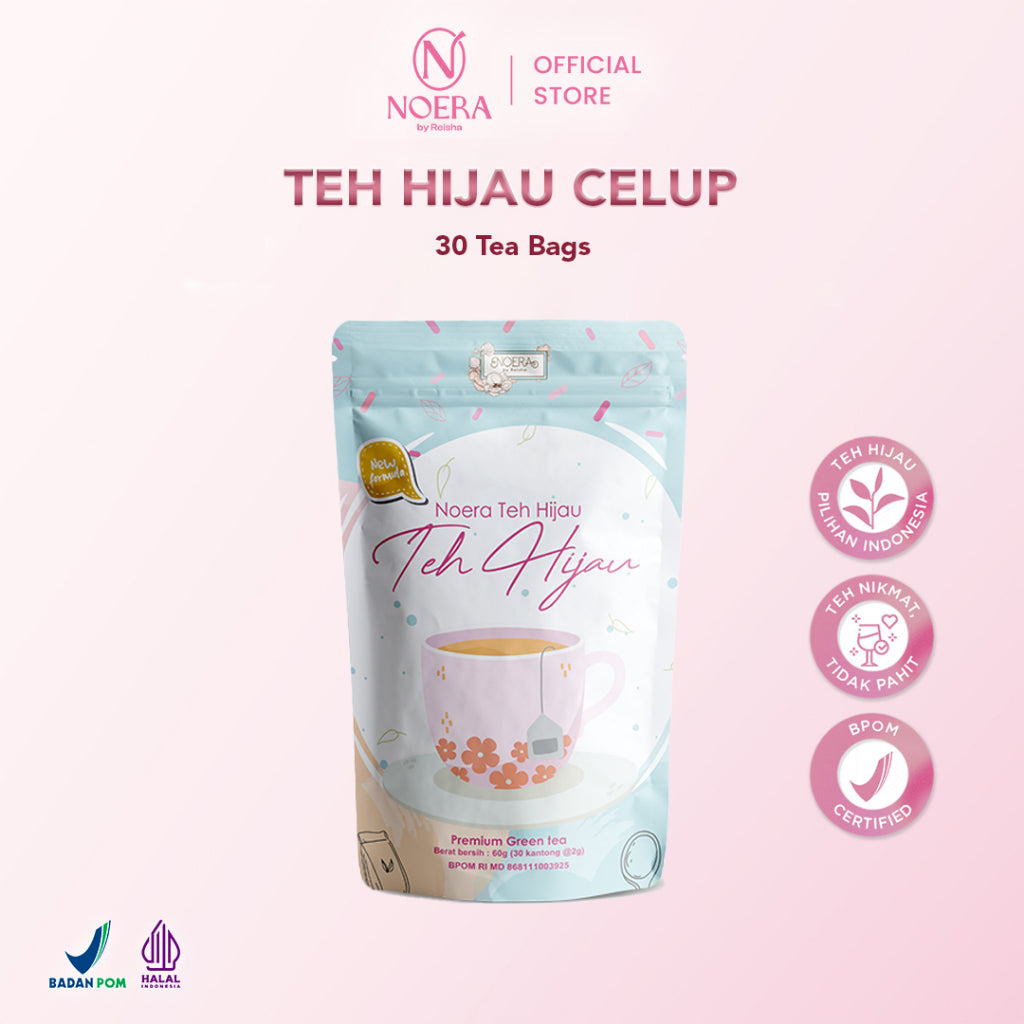 Noera Green Tea | Noera Teh Hijau Clup | Teh Hijau Alami