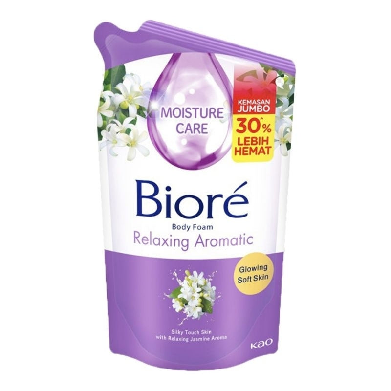 Biore Sabun Mandi Cair Relaxing Aromatic Refill 725 ml