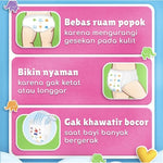 Baby Happy Body Fit Pants Popok Celana Bayi XXL 24 pcs