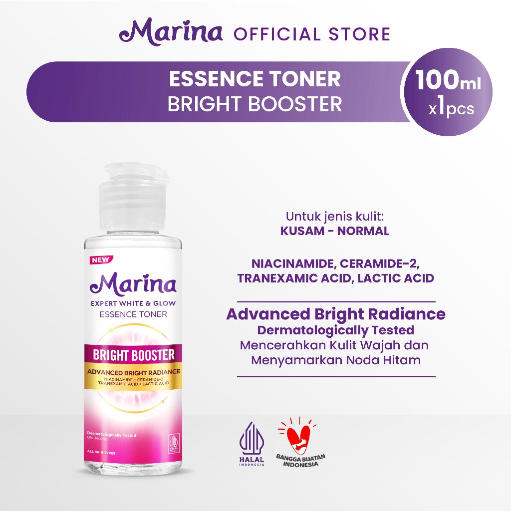 Marina Essence Toner Expert White and Glow 100ml [1pcs] - Exp Date 01.2027