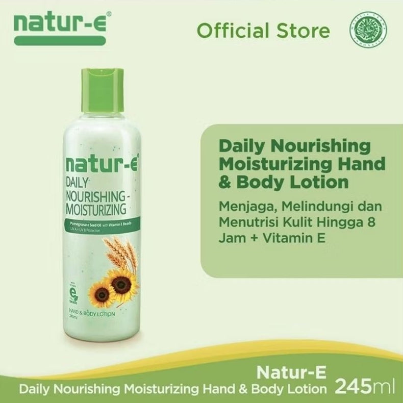 Natur-E Lotion Pelembap Tubuh Daily Nourishing Moisturizing 245 ml