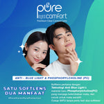 Softlens Bening CLEAR Premium Pure Eyes Comfort Power Mata Minus Jaminan Kualitas Nyaman Mata jernih