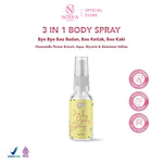 Noera Paket Pemutih Ketiak | Skin Lightening Cream 15ml & 3 In 1 Body Spray