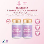 Noera Bundling 2 Box Glutha Booster 10x Extra Whitening Booster Impoved | Glutathione Powder Whitening Booster l  Glutathione Extra Boost
