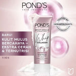 Ponds Bright Miracle Whip Collagen Pembersih Wajah & Pencerah Foam 100 g