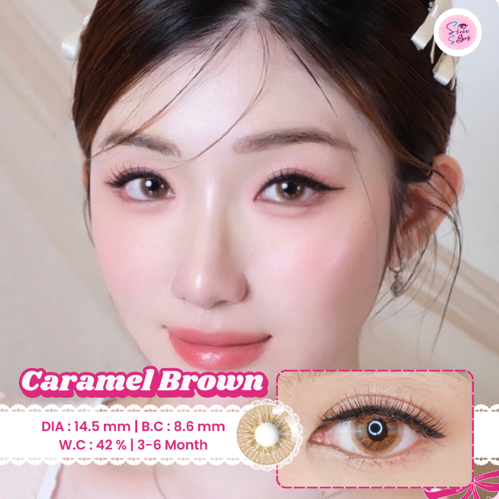SOFTLENS NEW MORE DUBAI by CTK - Normal & Minus s/d -6.00 - GRAY & BROWN SERIES
