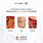 NEWLAB Fitlogy Coffee | Kopi Sehat untuk Kontrol Berat Badan & Gut Health | L-Karnitin & Garcinia Pelangsing Badan  15 Sachet