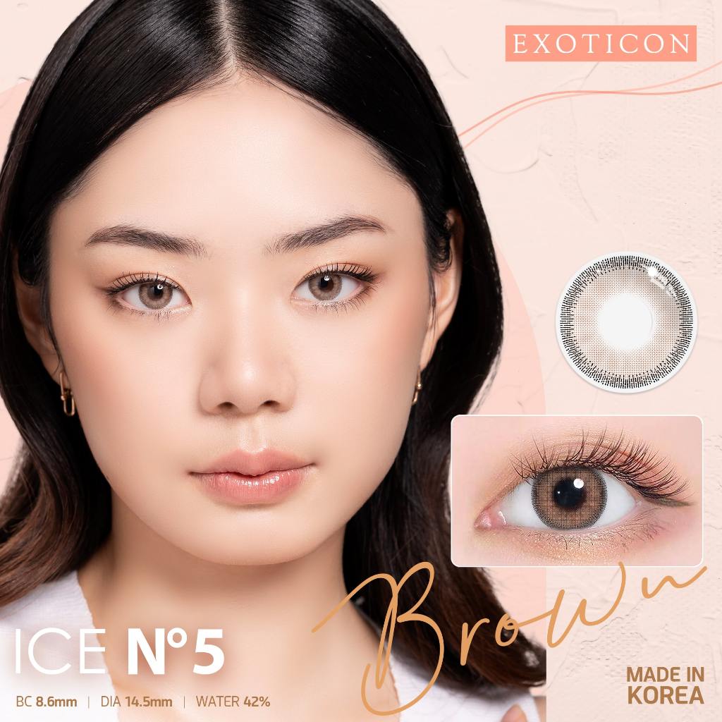Exoticon Softlens Ice N5 Series Grey | Brown | Soflens Minus | Soflens Wedding