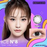 Exoticon Softlens Grey Series (Plano Only) Soflens Normal