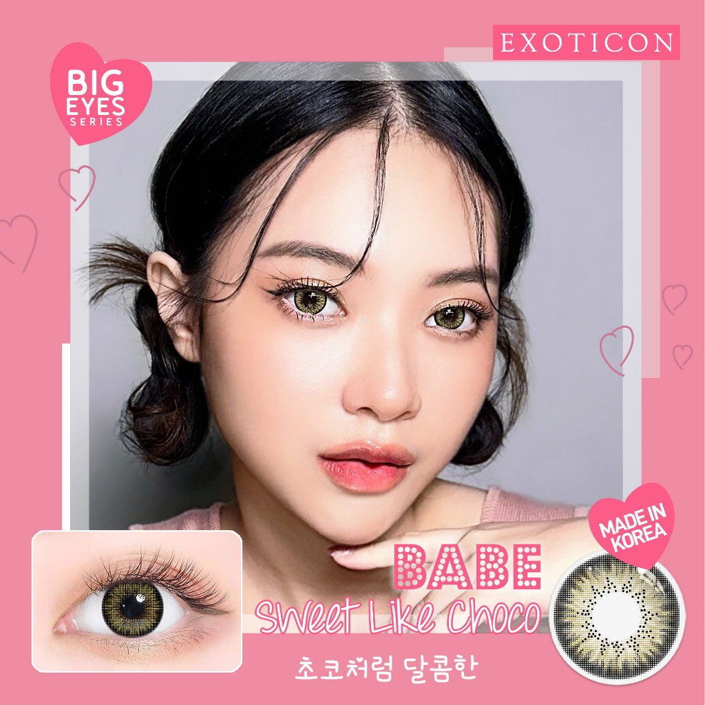 Exoticon Softlens Big Eyes Series (Plano Only) | Soflens Normal | Soflens Diameter 16mm