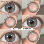 Eyeshare Softlens Blue Big Eyes 14.5mm 14.2mm 1Pasang Soft Lensa Kontak Soflen Blue