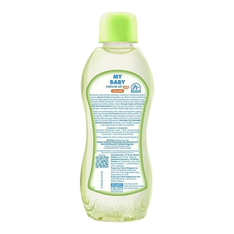My Baby Natural Oil Plus Citronella 90 ml