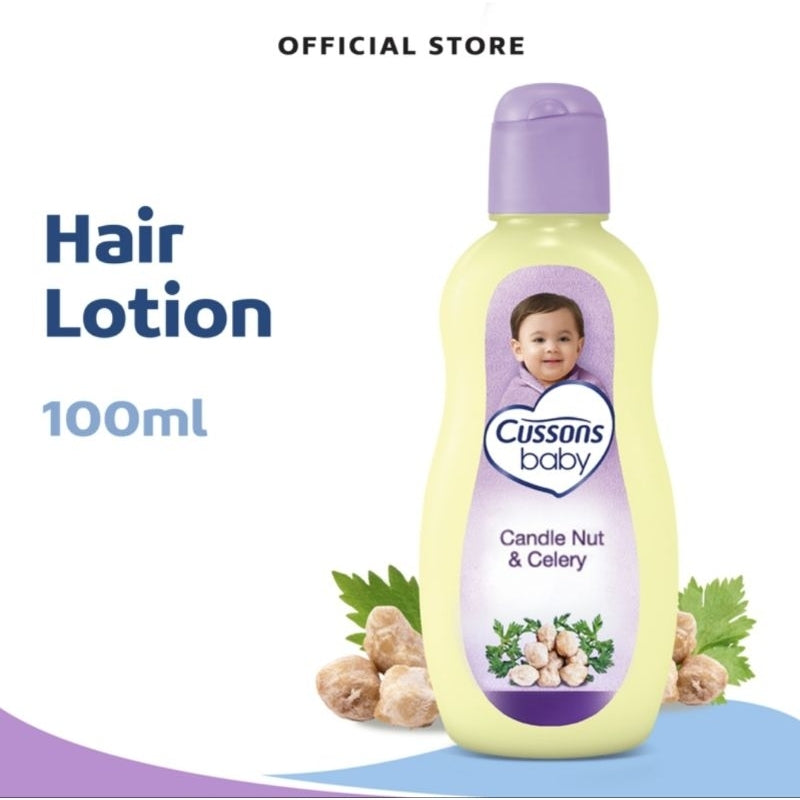Cussons Baby Lotion Rambut Bayi /Anak Kemiri & Seledri 100 ml