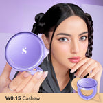 [BUNDLE HEMAT] SOMETHINC Coverblur Pro Filter Breathable Cushion SPF 40 PA++++ x Ceraplump Tinted Lip Balm SPF25 PA++++