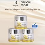 [Ready Stock] PREMIERE BEAUTE ELASTIN COLLAGEN Repair Cream Pudding 50G*3Pcs set DERMA CARE ANTI-AGING Whitening Remove melanin Tightening Moisturizing [BPOM]