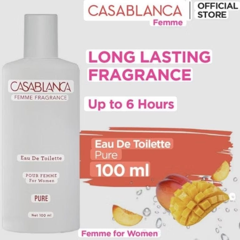 Casablanca Femme Eau de Toilette Wanita 100 ml