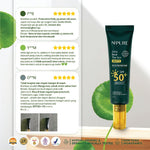 NPURE BUNDLE - Cica Toner 150ml + Cica Sunscreen Beat The Sun Matte / Kulit berjerawat / kombinasi / berminyak Mencerahkan Wajah