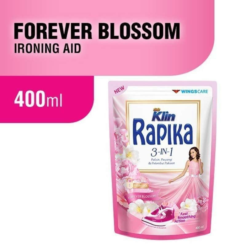 Rapika Pelicin, Pewangi & Pelembut Pakaian Refill 300 ml