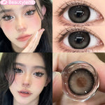 BEAUTYLENS Glossy softlens normal/minus  (-0.50s/d-8.00) soflent natural 14.5mm Lensa kontak 6bulan