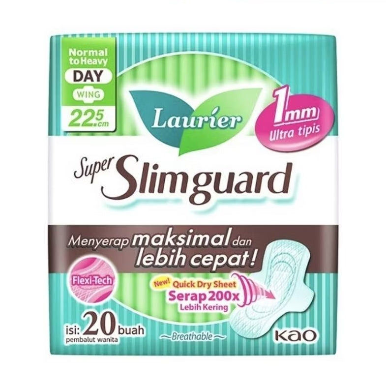 Laurier Super Slimquard Pembalut Wanita Wing 22.5 cm 20 pcs