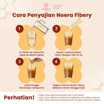 Noera Fibery Honey & Lemon isi 5 Pcs Travel Size | Fiber & Probiotics Drink | Minuman Serat Rasa Buah