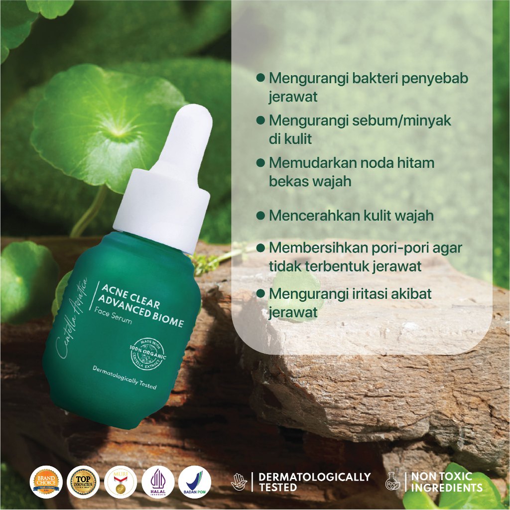 NPURE Anti Acne Serum / Serum Anti Jerawat / Kulit Berminyak / Serum Wajah Bebas Jerawat