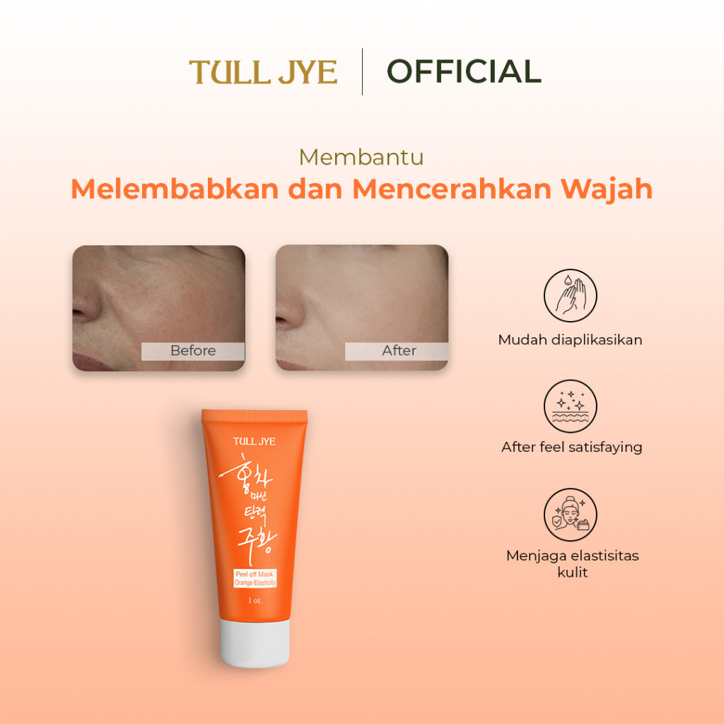 Tull Jye Peel Off Mask (Orange - Elasticity)